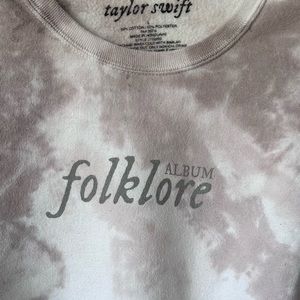 Folklore Sweatshirt Crewneck. Official Taylor Swift store. Eras Tour